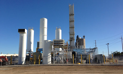 Design of foundations, anchorage, & pipe racks for new plant in California